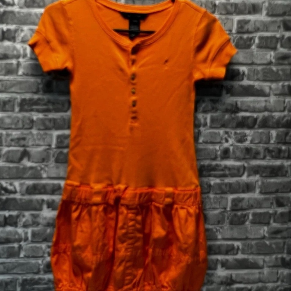 Polo Ralph Lauren Orange Dress